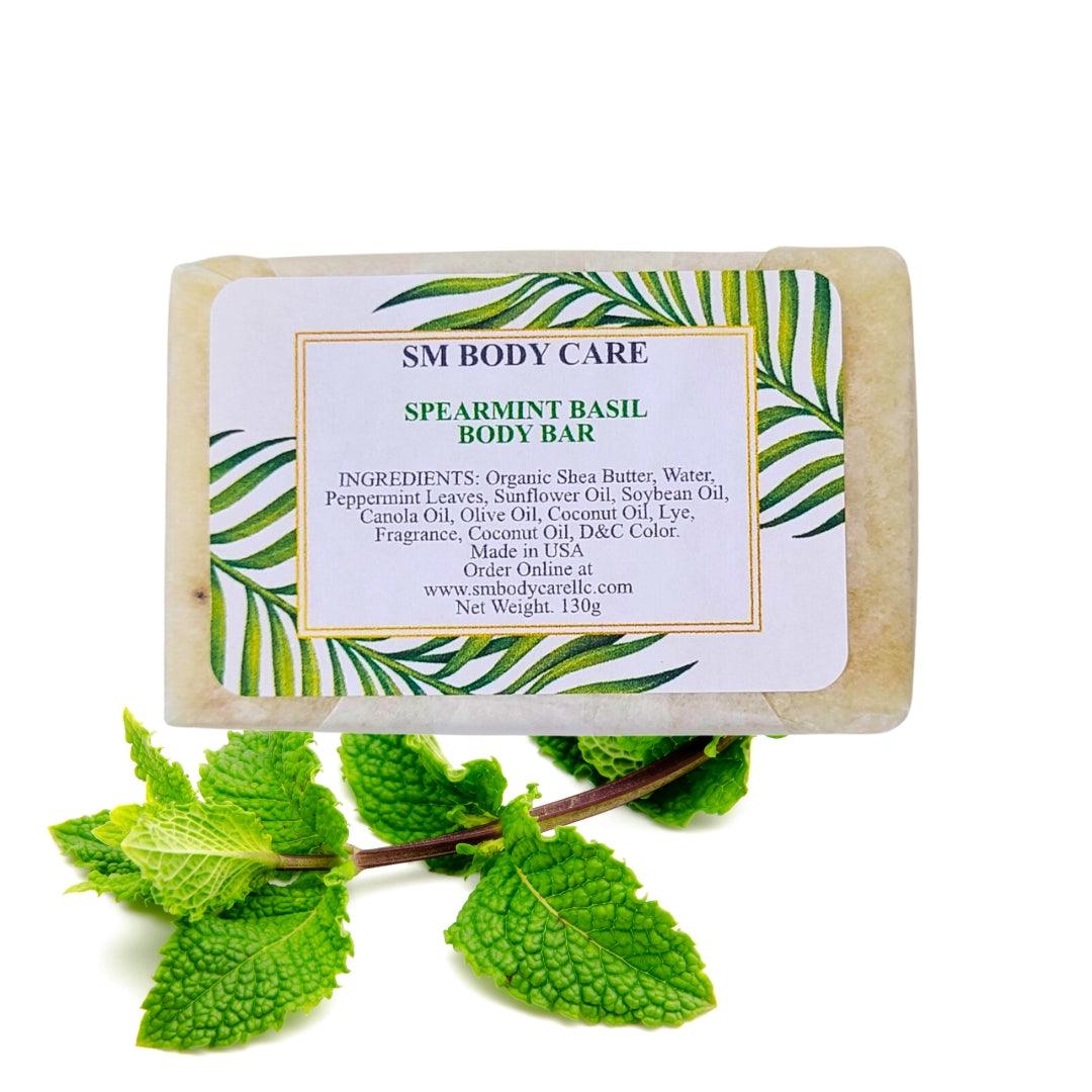 Spearmint basil soap SM BODY CARE