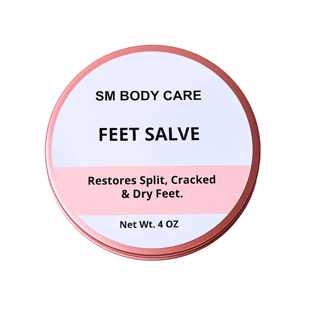 Feet Salve- foot lotion for cracked heels by SM Body Care