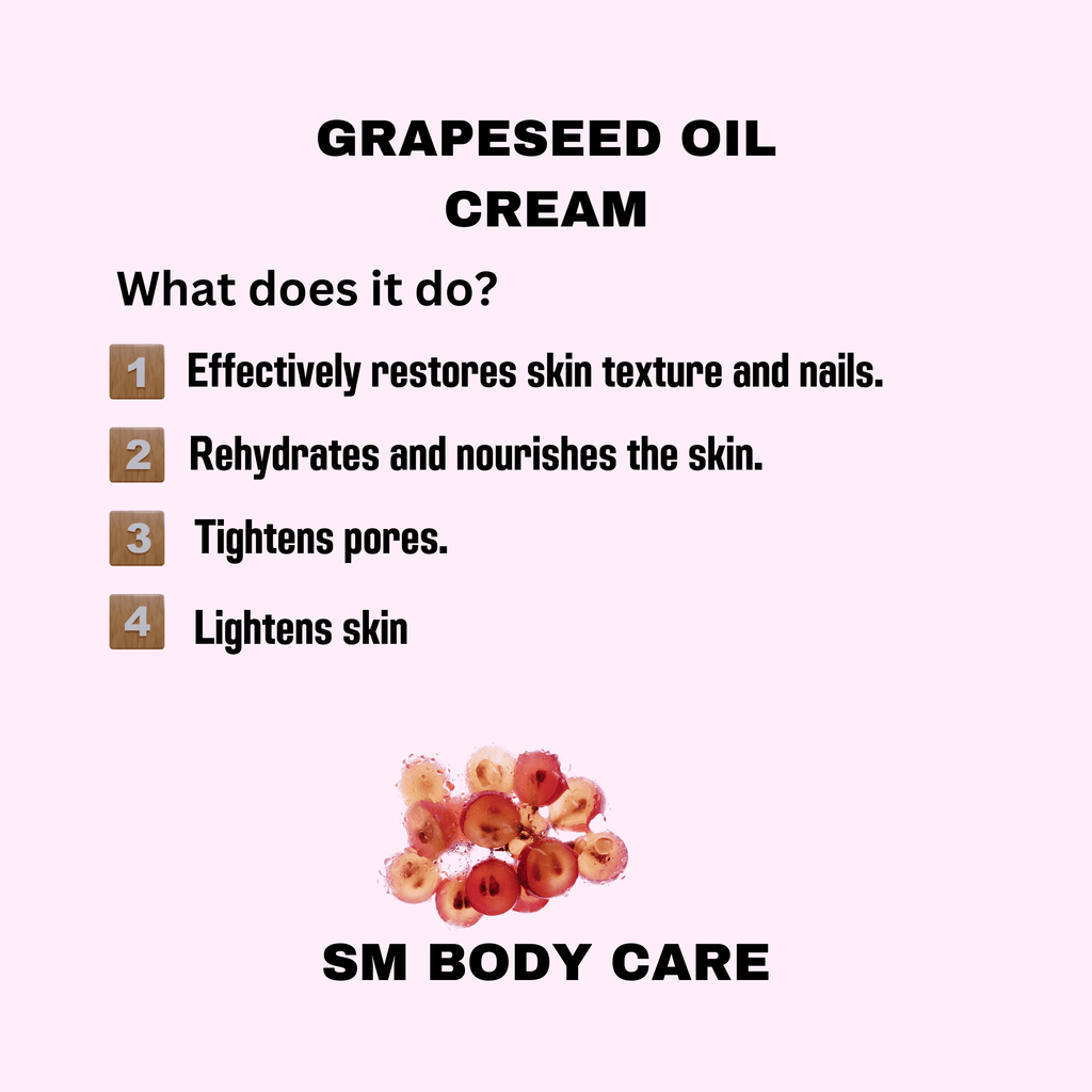 How Grapeseed oil cream or grapeseed oil skin cream can benefit you 