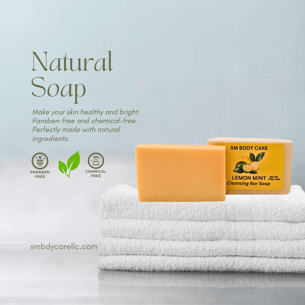 Lemon Mint Soap - SM BODY CARE