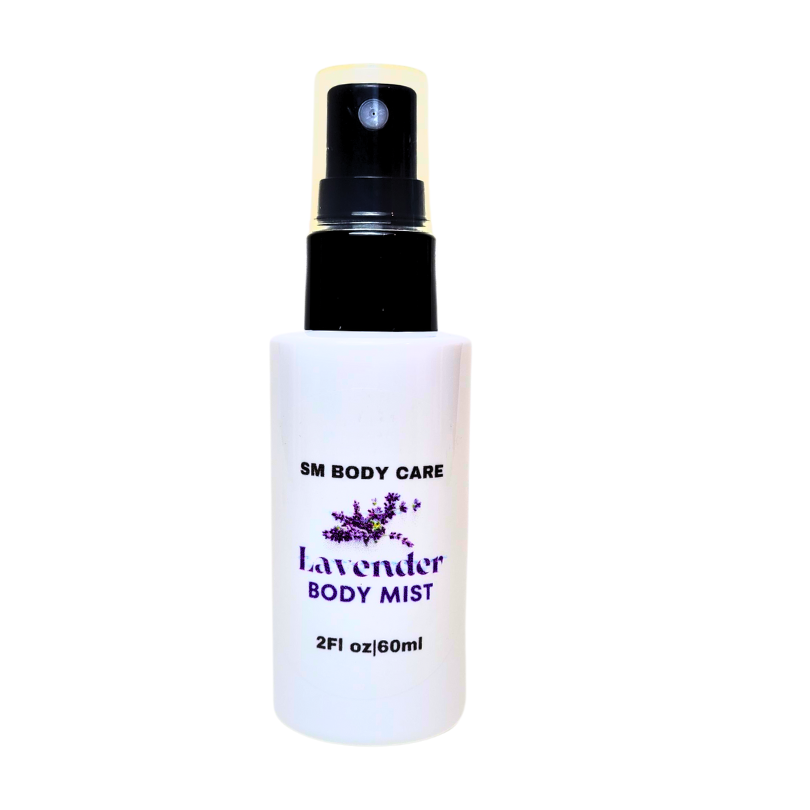 Lavender body mist fragrance free for sensitive skin by SM Body Care