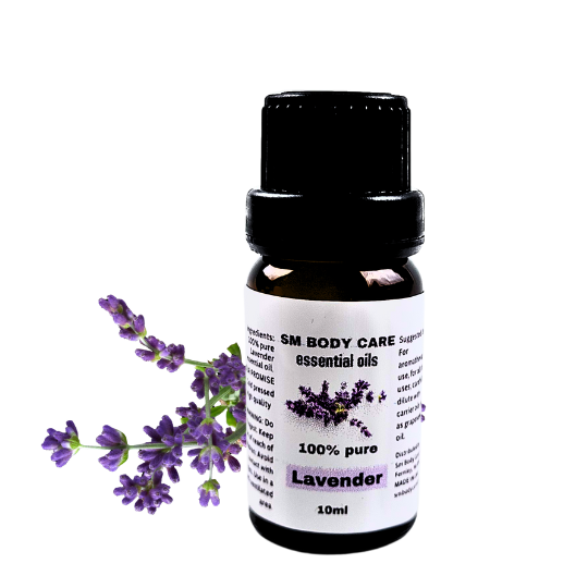 Lavender essential oil by SM Body Care How to use lavender essential oil 