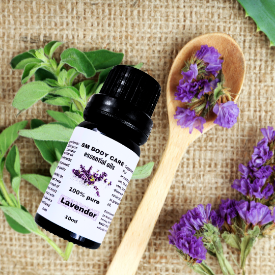 Lavender essential oil by SM Body Care Essential oil uses & essential oil therapy 