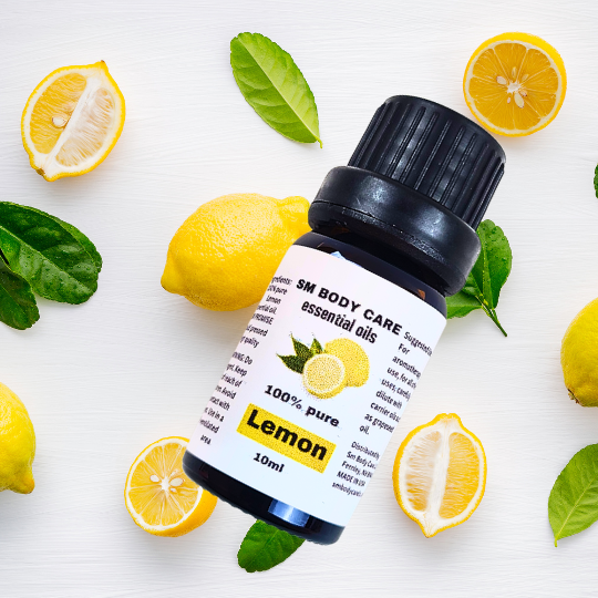 Lemon essential oil by SM Body Care Lemon oil 