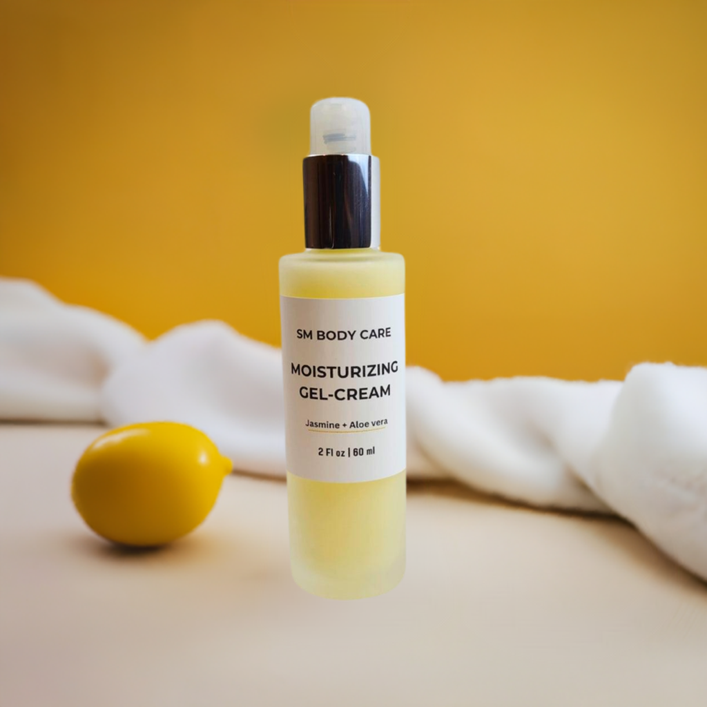 Face moisturizing gel cream bottle - SM BODY CARE