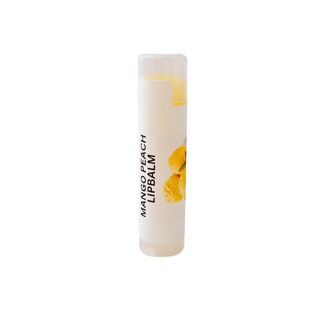 Mango Peach Lip Balm for dry lips by SM Body Care