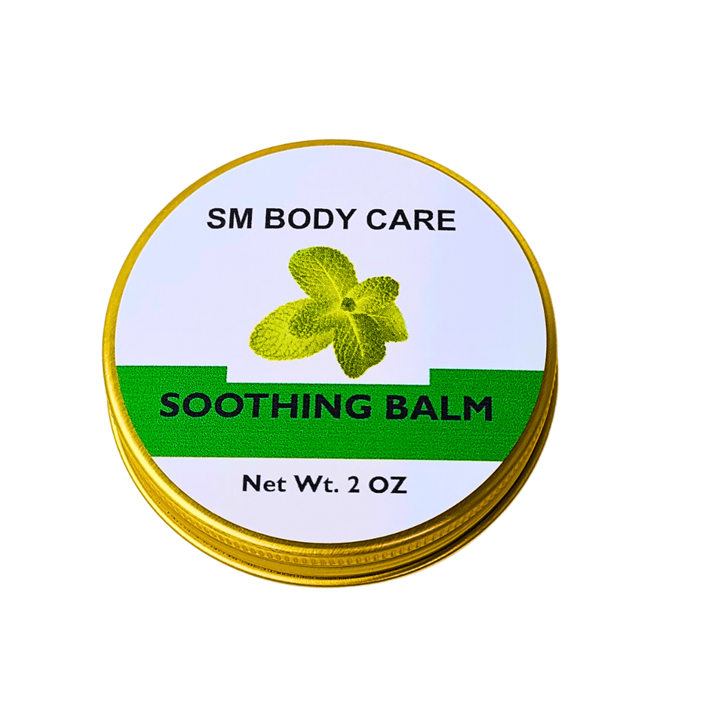  Soothing Balm for achy muscles brough to you by SM Body Care