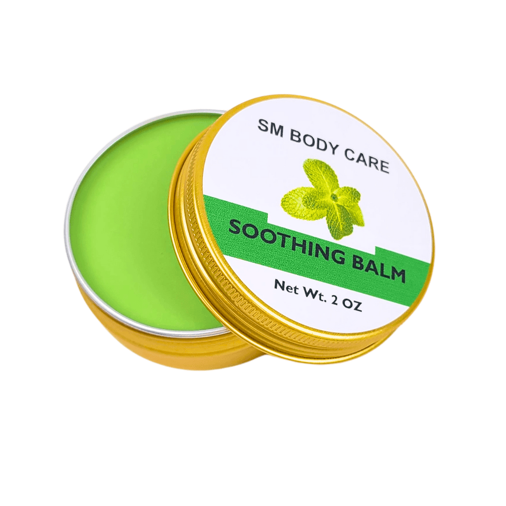  Soothing Balm for achy muscles brough to you by SM Body Care