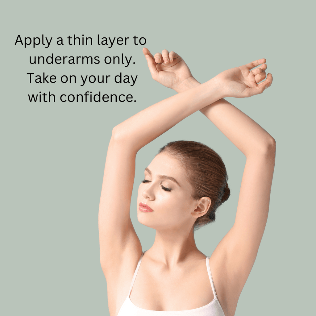 Natural aluminum free deodorant
