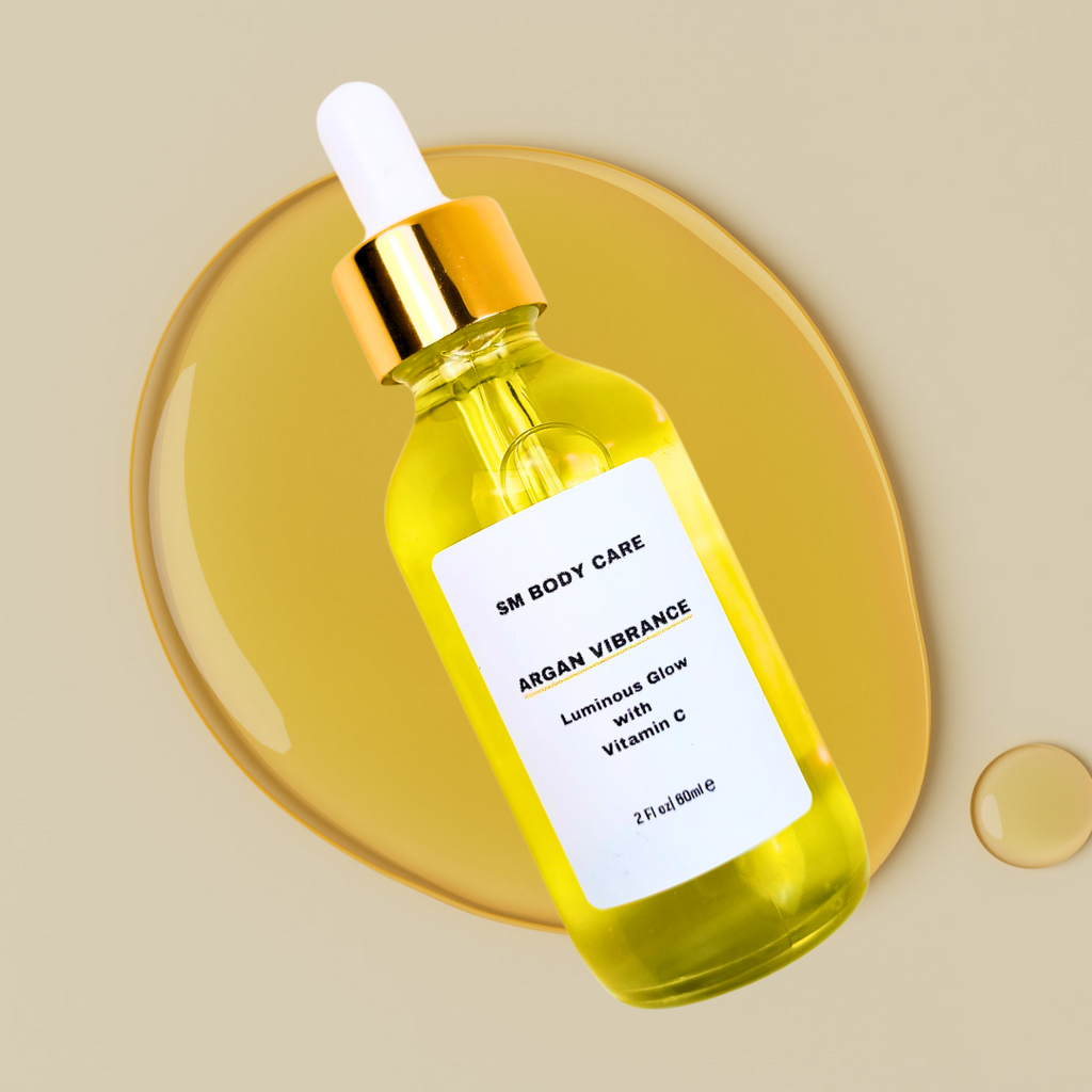 Argan Vibrance face oil for luminous glow - SM BODY CARE