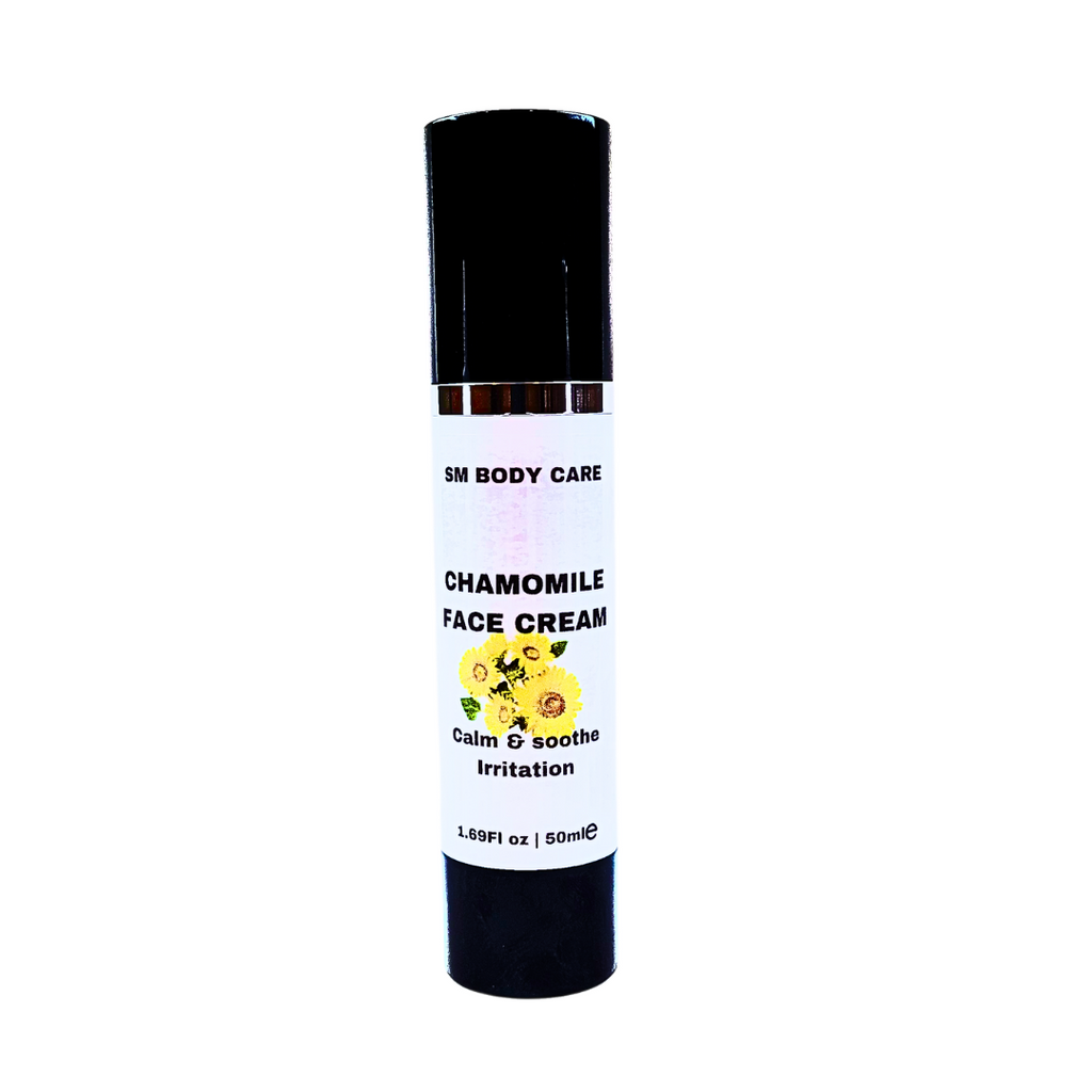 Chamomile Face Cream calm and soothe irritation - SM BODY CARE