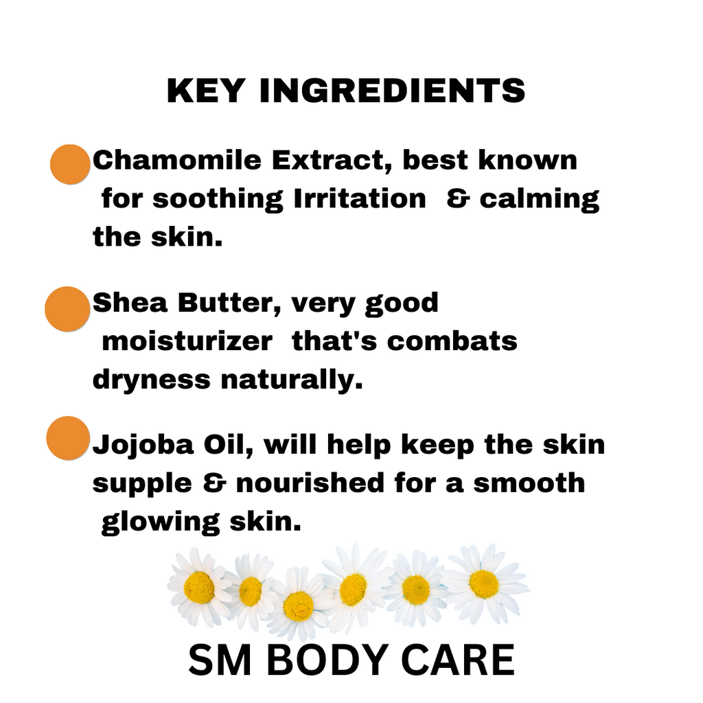 Chamomile Face Cream - SM BODY CARE